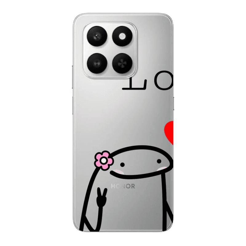 Honor Magic 400 Smart Love 1 Transparent Silicone TPU Θήκη